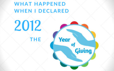 The Year of Giving and Receiving (Okay, Mostly Receiving)