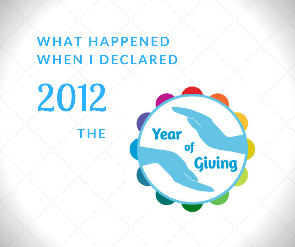 The Year of Giving by Paula Munier